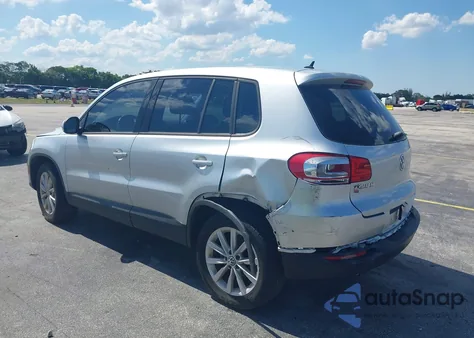 2018 Volkswagen Tiguan Limited 2.0T from USA, damaged, VIN WVGAV7AX4JK001874